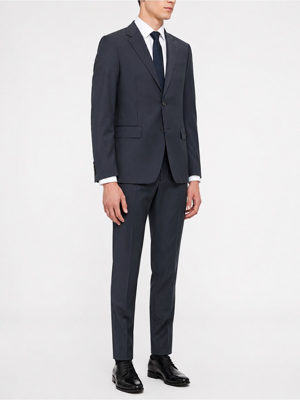 Prada Classic Men's Navy Two-Button Blazer